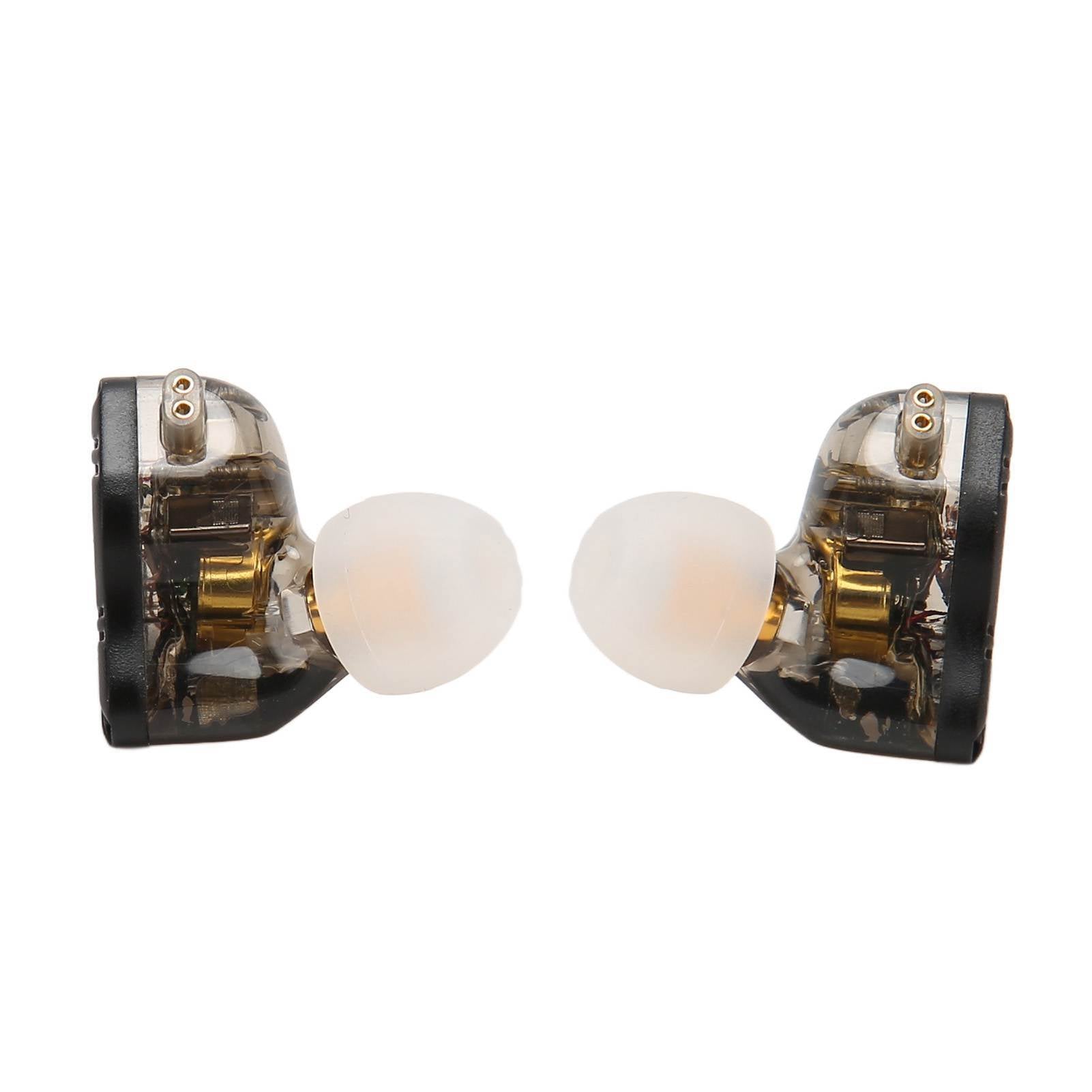 KZ ZS10 PRO X Wired Monitor Earbuds 1DD 4BA Hybrid Driver HiFi Detachable Silver Plated 0.75mm 2Pin Cable Earphone