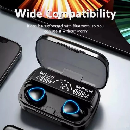 New 9D Earphone Bluetooth 5.3 Touch Control In-Ear Earbuds Wireless Headset