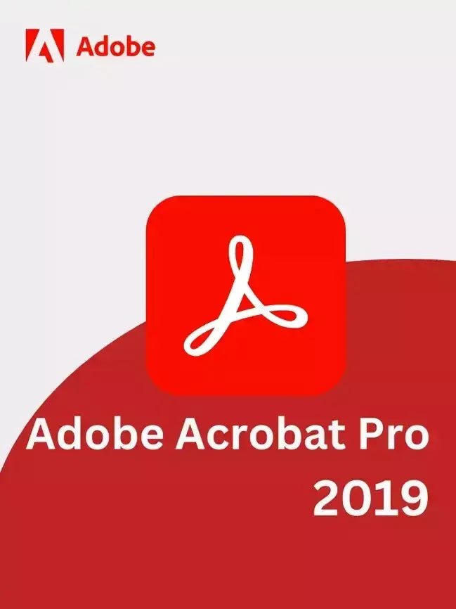 Adobe Acrobat Pro 2019