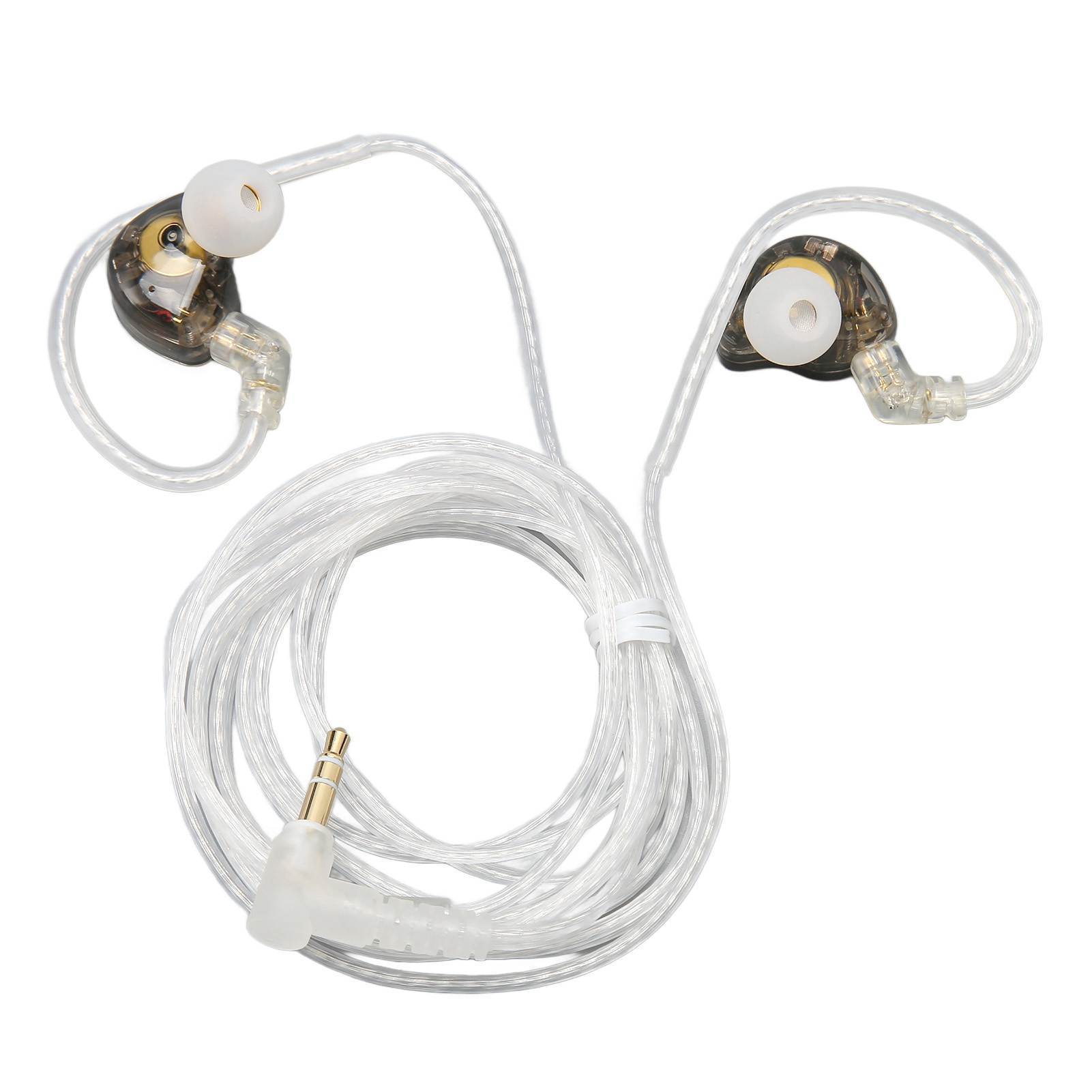 KZ ZS10 PRO X Wired Monitor Earbuds 1DD 4BA Hybrid Driver HiFi Detachable Silver Plated 0.75mm 2Pin Cable Earphone