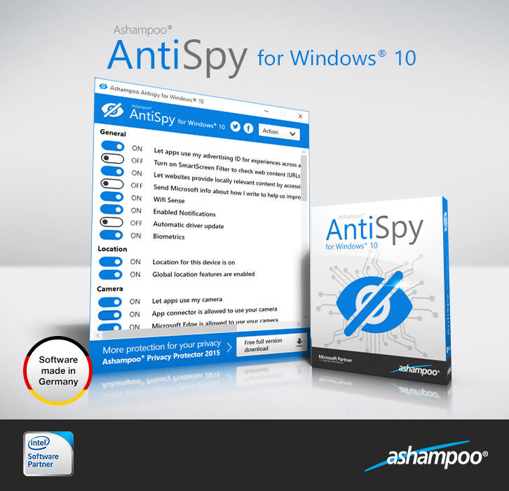 Anti­Spy for Windows 10